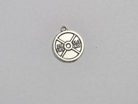 DIJE FUNDICION DISCO DE PESAS GYM 